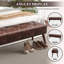 Banc rembourré en similicuir Lillyanna-362420677