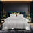 King Size Satin Thick Quilt. Soft, skin-friendly, breathable, and fluffy for all-season use. Suitable for hotel and home bedrooms. Machine washable. A perfect Christmas gift.