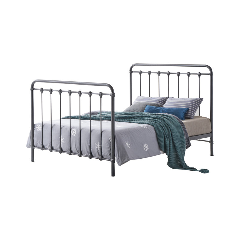 Annessia Metal Bed, Small Double (4')