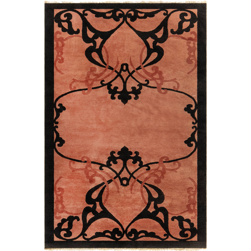 Vintage One-of-a-Kind Rectangle 5'7" X 7'8" Hand Knotted Area Rug