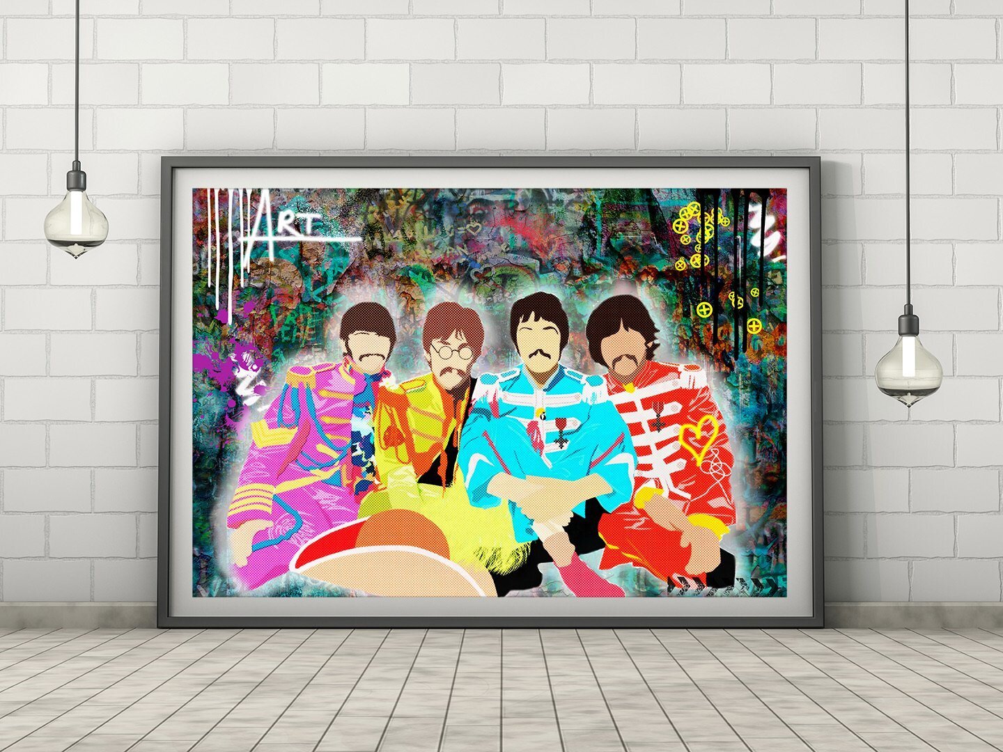 Frames Beatle's 2024 art