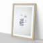 White Daffodil Dismantled - Framed Print-55612779-55612782