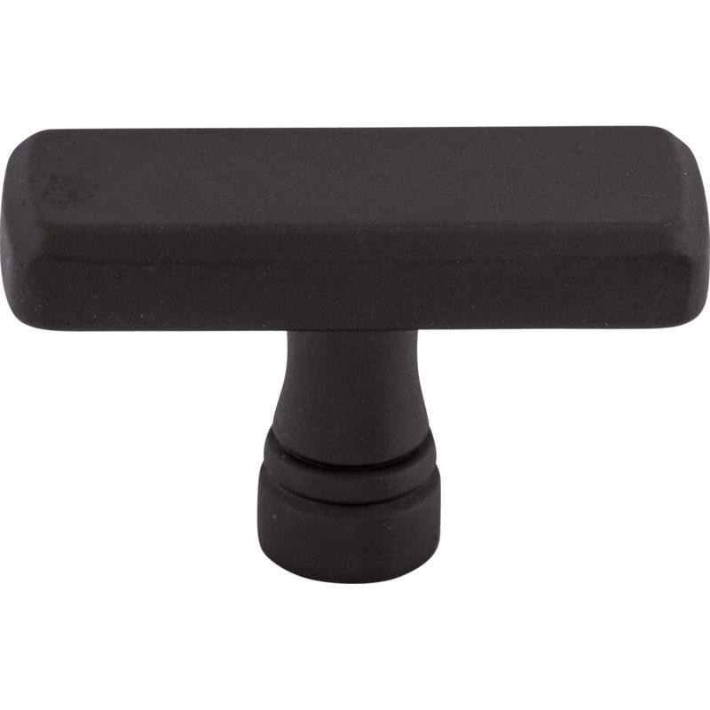 Kingsbridge Rectangle Knob, 1 7/8" Knob Length, Sable