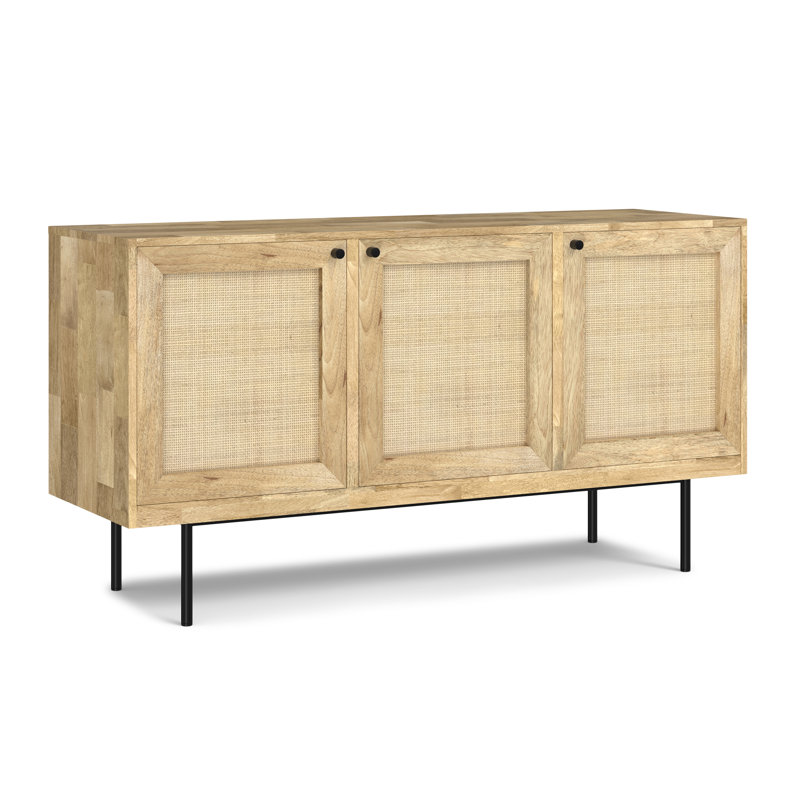 Buffet en bois de manguier massif Reeves