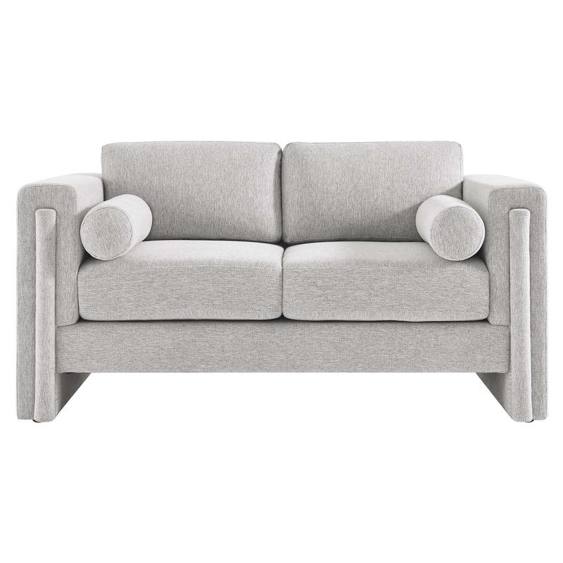Modway Visible Sofas, Light Gray 100% Polyester
