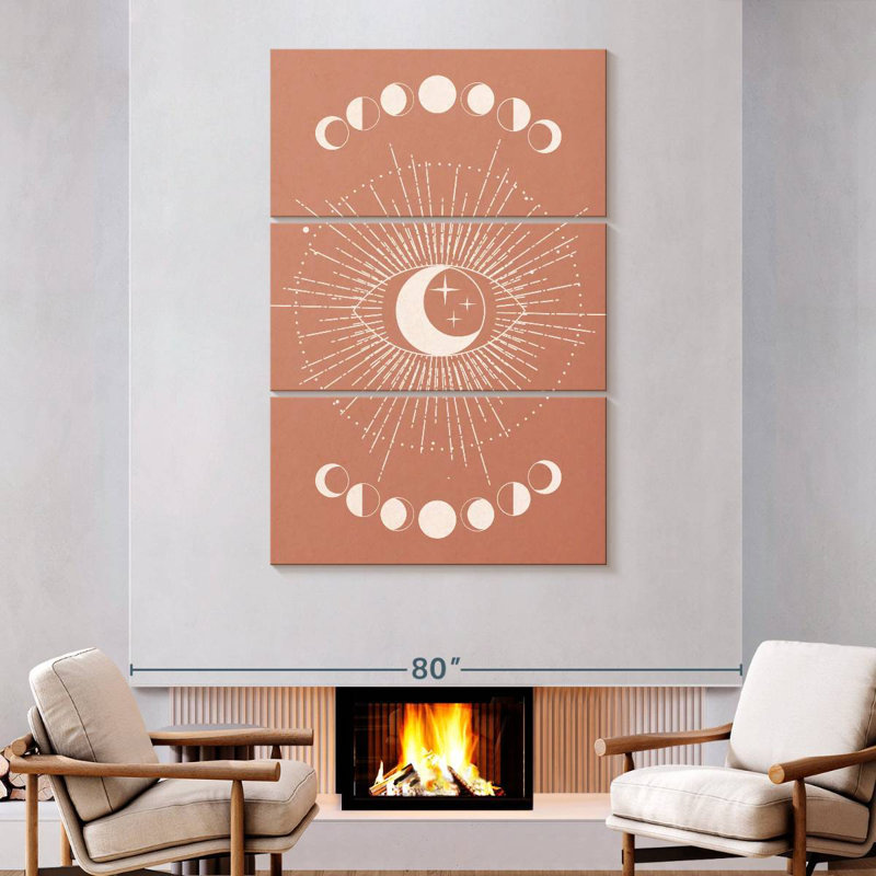 Adella Geometrical Solar System, 74" H x 48" W