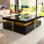 Table basse moderne avec rangement à 4 tiroirs 43,3 po Modern-1534886547
