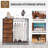 Luminous Clothing Storage Rack