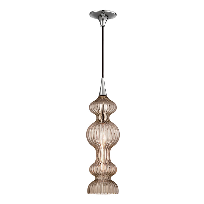 Pomfret 1 - Light Pendant, Aged Brass, Bronze