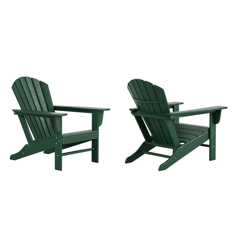 Chaise Adirondack en plastique Altura, Vert foncé