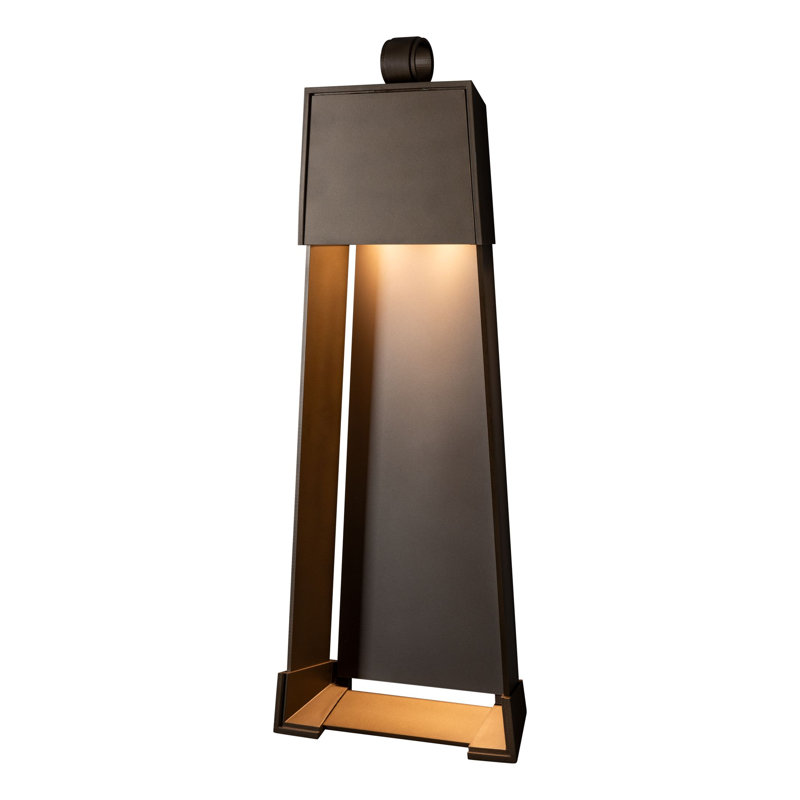 Revere Steel Wall Light, 32.4" H x 12.4" W x 4" D, Coastal Bronze, Coastal Dark Smoke