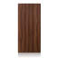 Dalle de porte intérieure 30 "x 80" à texture creuse en bois de noyer | Idée de cadeau