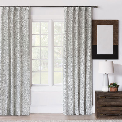 Camden 100% Cotton Room Darkening Curtain Single Panel