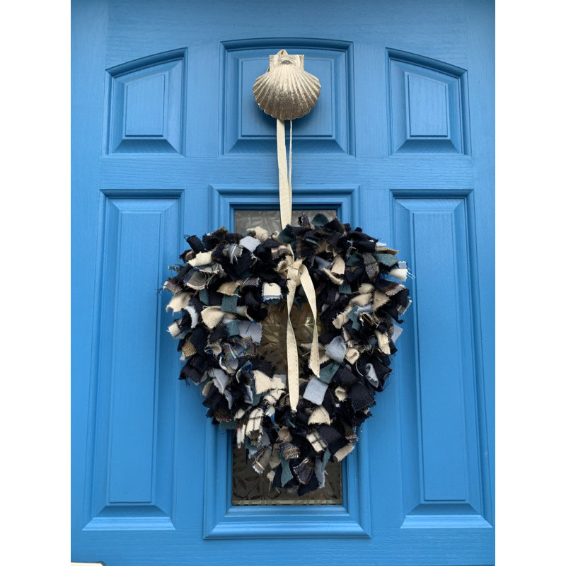 Sheila Shell Door Knocker, Nickel