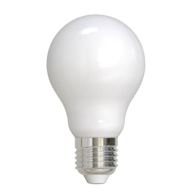 9 Watt (60 Watt Equivalent), A19 LED, Milky Dimmable Light Bulb, E26/Medium (Standard) Base