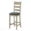 Dining Accent Chair Great For Outdoor Patios - 44" Height, Counter Height, Dining Room, Kitchen, Set Of 2, Upholstered, Side, Transitional