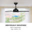 132cm Ceiling Fan with Light Kit-45186258