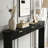 70.1" Wavy-Patterned Storage Console Table,Sofa Table-1444742082