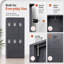 Armoire-vestiaire en métal à 6 portes avec casier de rangement en acier laminé à froid à 3 colonnes-129878651