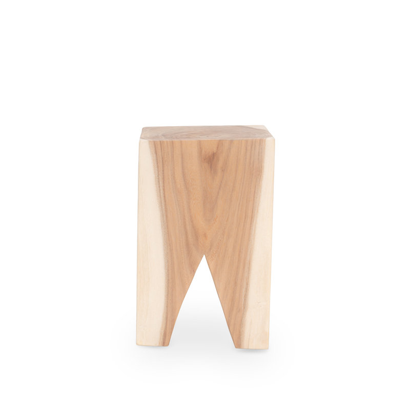 Fortunato Wood Accent Stool