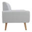 2 Seater Upholstered Sofa Corduroy Loveseat Sofa-1752725491