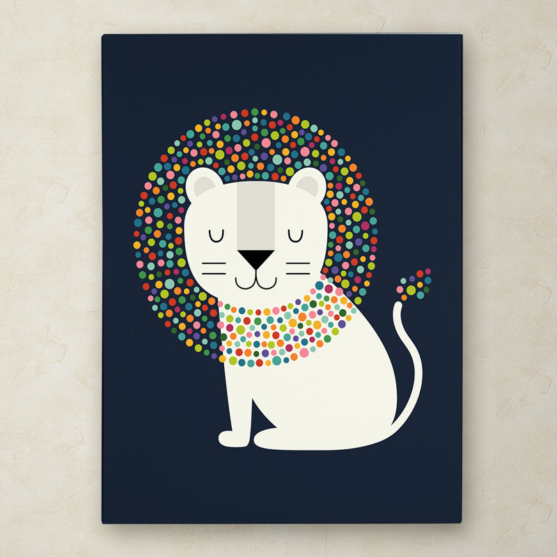 «Sansa» As A Lion », art sur toile, H 32 po x l 24 po x P 2 po