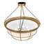 Luminaire suspendu bol 8 lumières