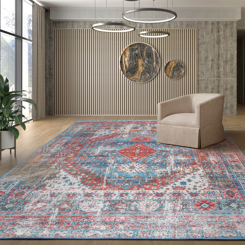 Tapis intérieur / extérieur Holdina, Rectangle 4 pi x 6 pi