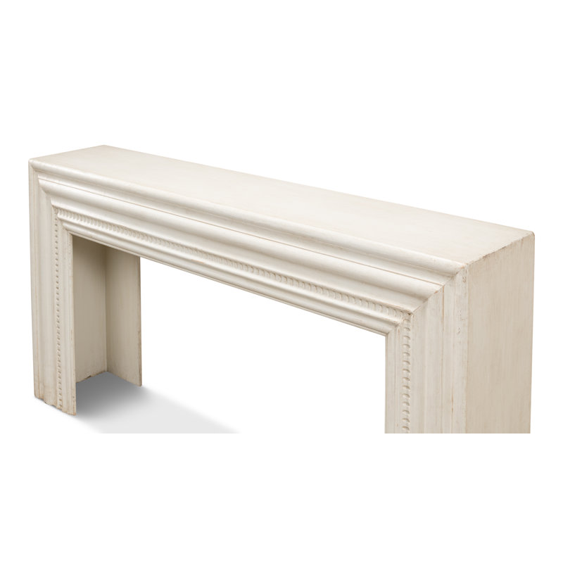 Mantel 72'' W Console Table, White