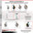4 Piece Phenolic Caster Set