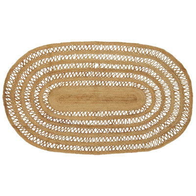 Oval Hand Braided Area Rug