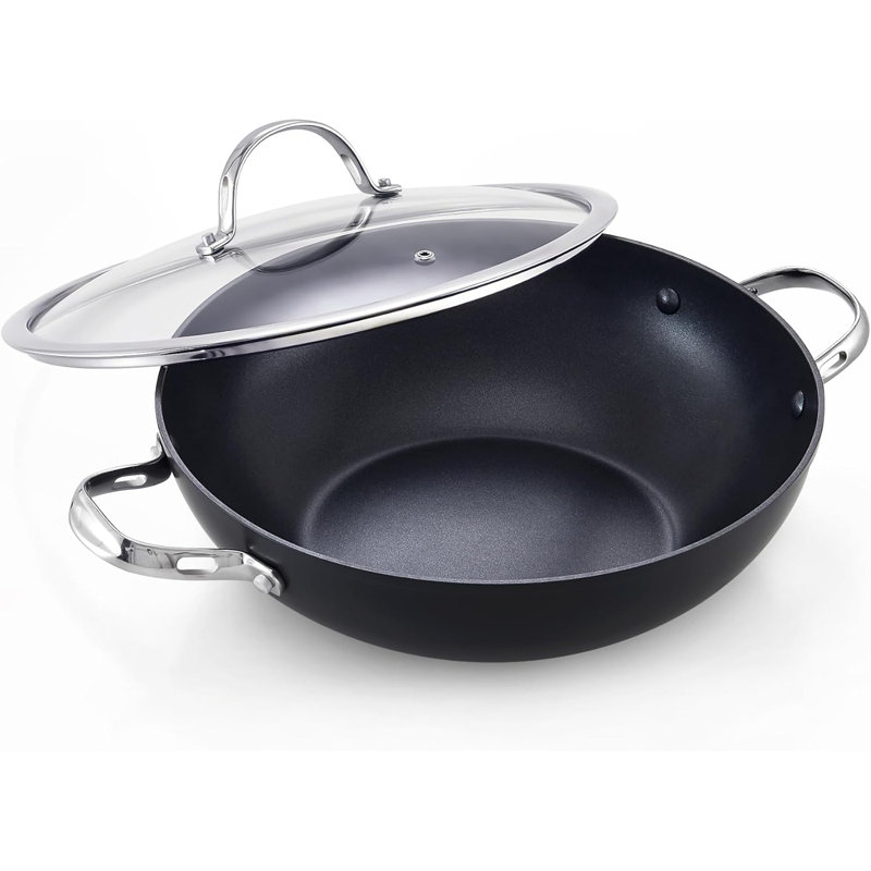 Casserole de tous les jours standard avec couvercle en verre Cook's Pan