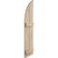 Timberthane à deux planches jointes avec niches en bois-64352689