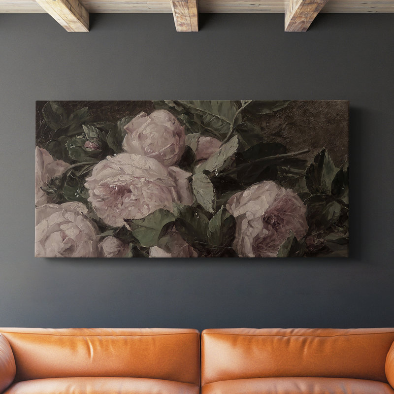 Botanical Series-CDXXX- Gallery Wrapped Canvas -Ready to Hang, 24" H x 48" W