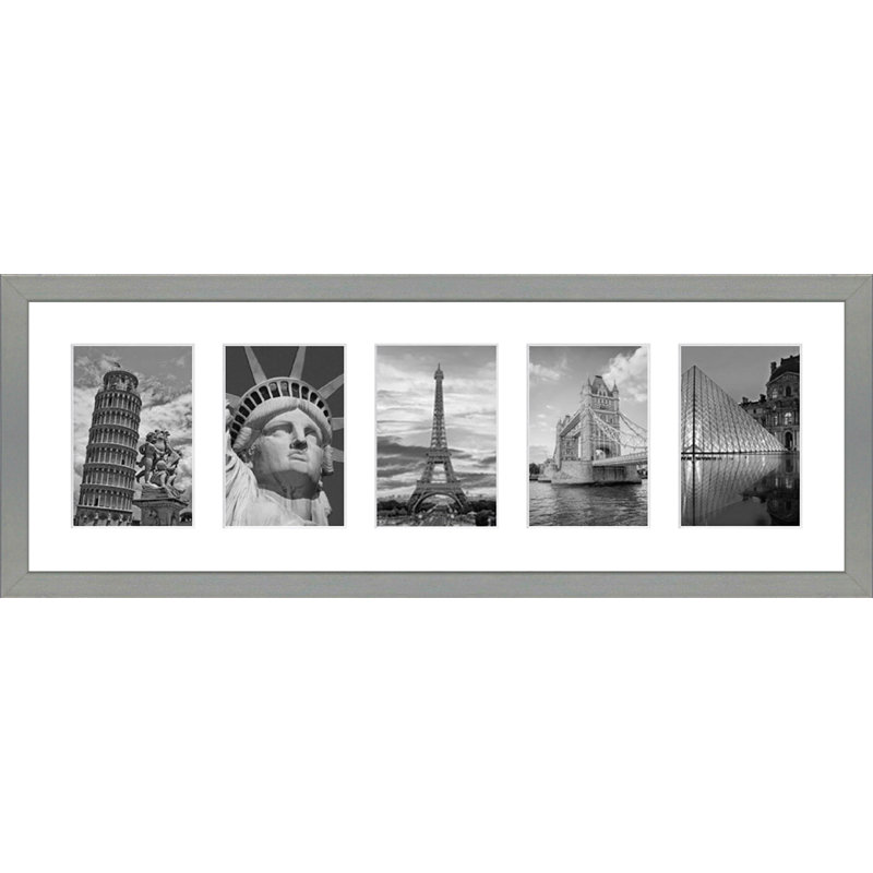 Vouvant Collage Picture Frame, Light Grey