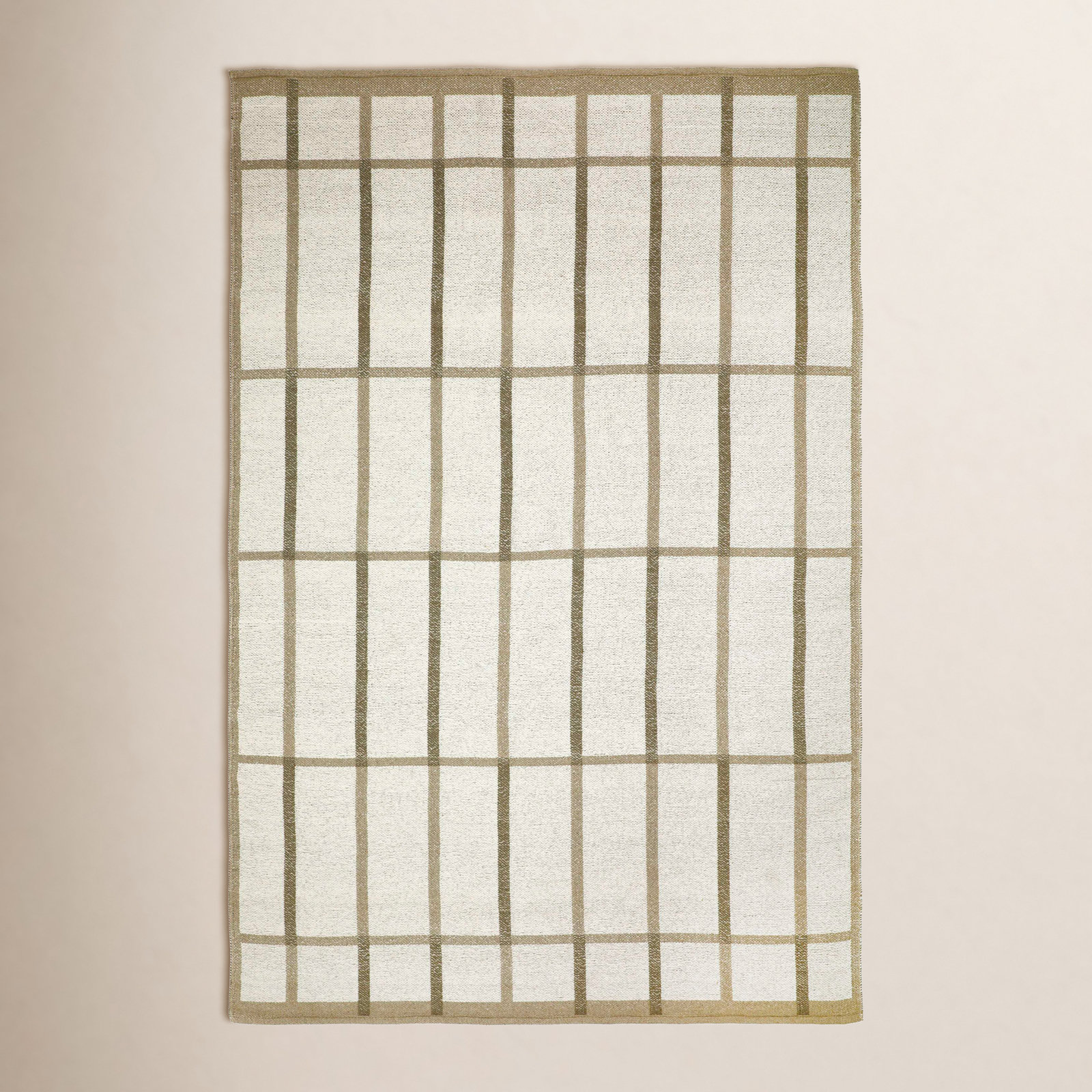 Flatweave Wool Rug, Rectangle 7'9" x 9'9"