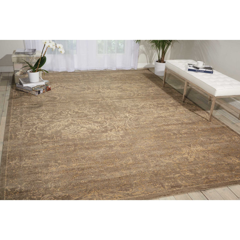 Oriental Indoor Rug, Rectangle 5'6" x 8'
