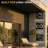 Linear WPC Exterior Wall Slat Siding and Cladding Panels 114 in x 8.62 in-117493703-128635664