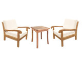 Napa Outdoor 3 - Piece Teak Conversation Set