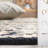 Fredella Tufted Wool/Cotton Performance Oriental Rug in Black/Ivory-476251497