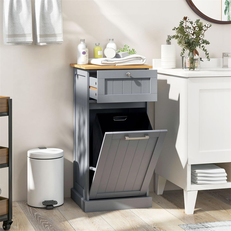 Laundry Cart, Grey