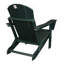 Chaise Adirondack pliante, accoudoir empilable et relaxant