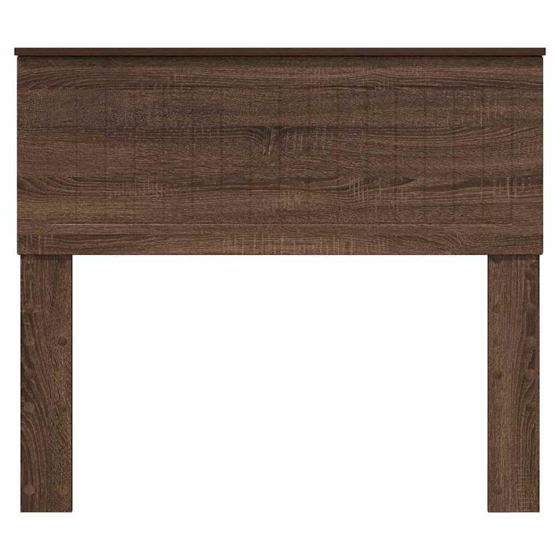 Panel Headboard, Twin, Brown Oak
