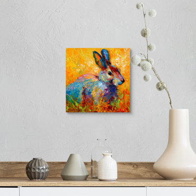 «Forest Bunny» par Anke, reproduction sur toile