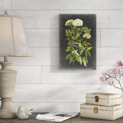 «Bookplate Floral I» par Naomi McCavitt, reproduction d'art sur toile
