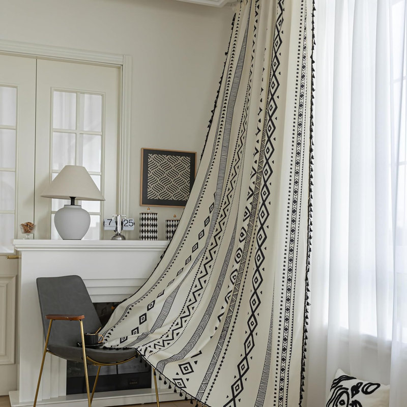 Curtain Panel Pair, 132.08cm  Width x 213.36cm Drop