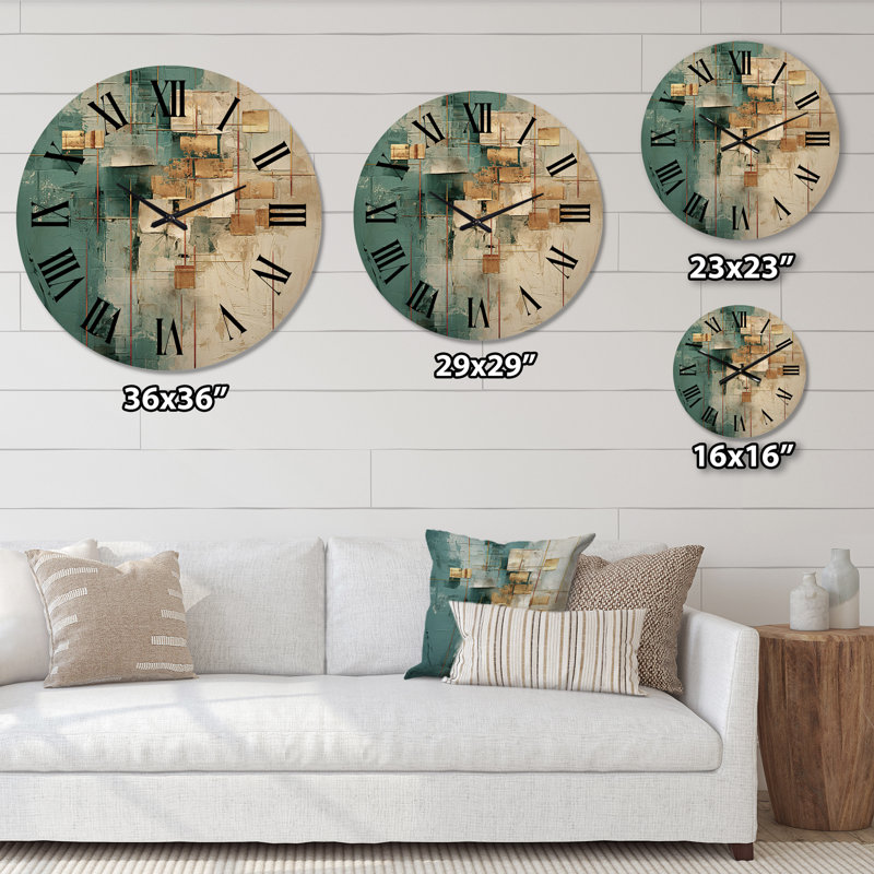 Horloge murale Zareh, Moyenne