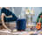Bridgewater Pouf with Wooden Base-1664625351