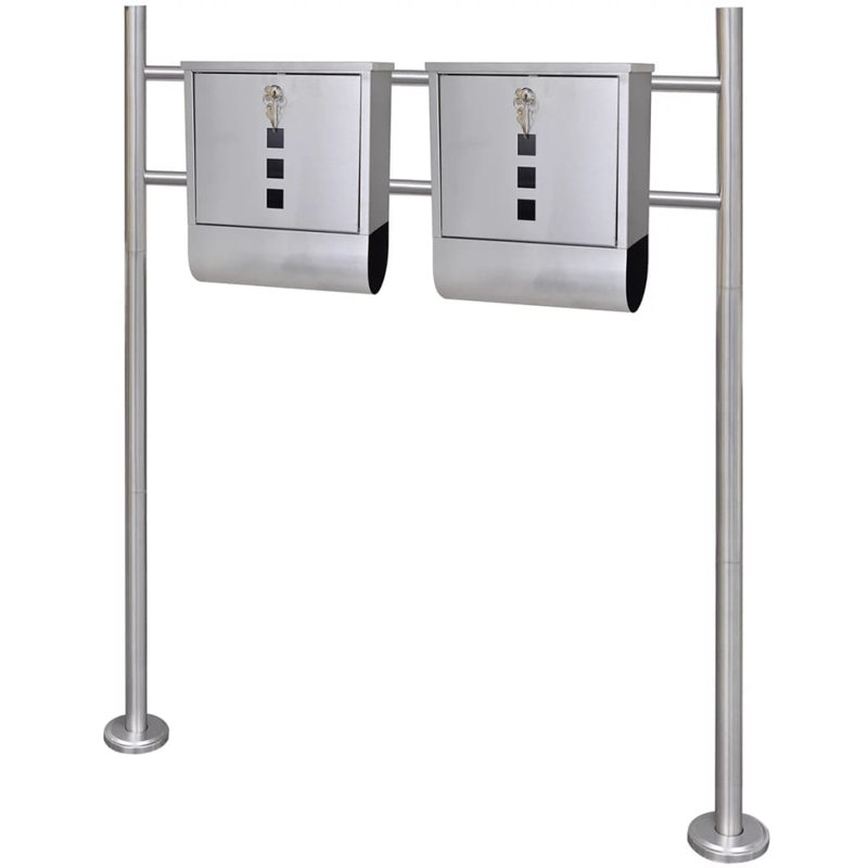 Copenhaver Steel Post Mounted Post Box