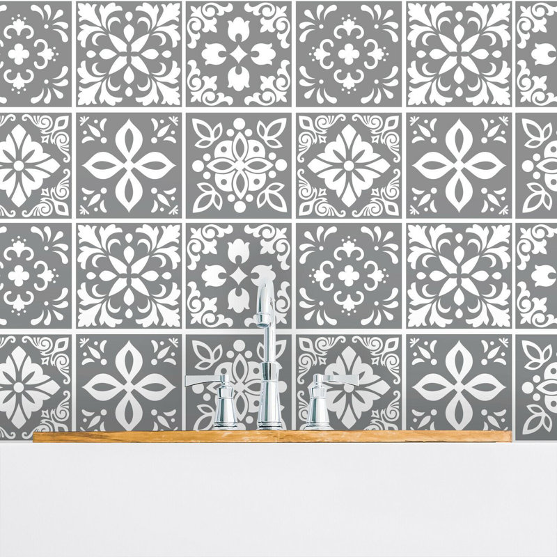 96.77cm L PVC Peel and Stick, Dark Grey